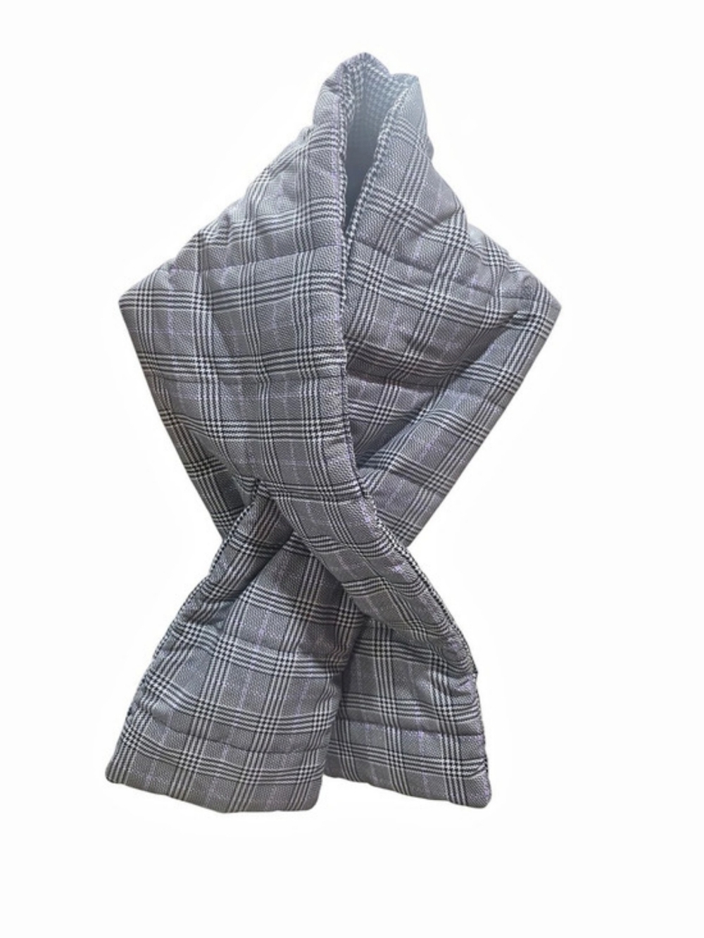A New Day Houndstooth Scarf in Black & White Like New